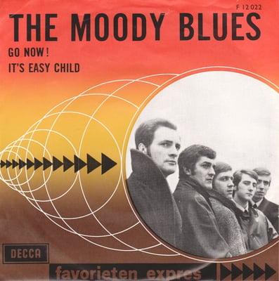 The Moody Blues - Go Now - Moody Blues #1 (London Records, PS 428) · LP · CRC - Terre Haute Pressing · Club Edition, Reissue