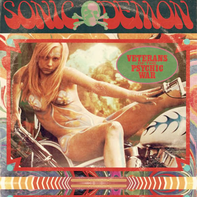 Sonic Demon - Veterans Of The Psychic War (Majestic Mountain Records, none) · LP · Green Smokey