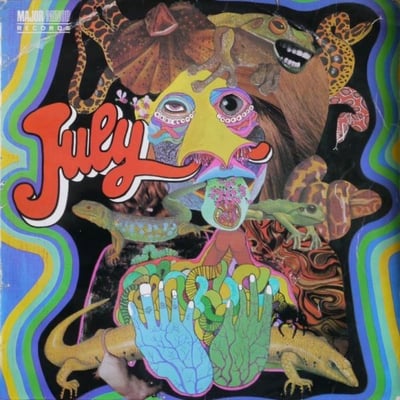 July - July (Major Minor, MOVLP1947) · LP · Reissue