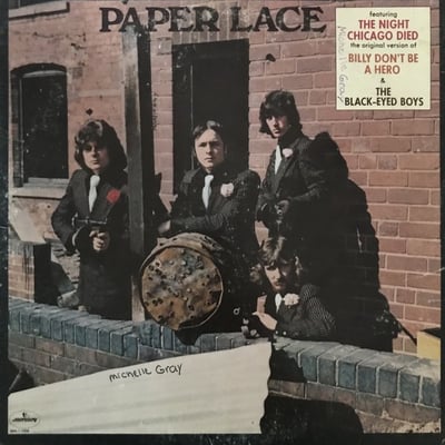Paper Lace - Paper Lace (Mercury, SRM-1-1008) · LP · Terre Haute Pressing