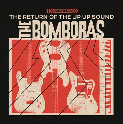 The Bomboras - The Return Of The Up Up Sound EP (MuSick Recordings, MuSick 7080) · 7" · Clear With Red & White Splatter