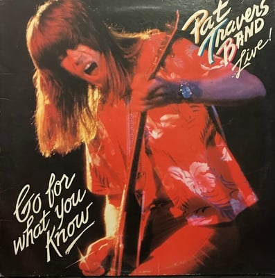 Pat Travers Band - ...Live! Go For What You Know (Polydor, PD-1-6202) · LP · 26 - Compton Pressing