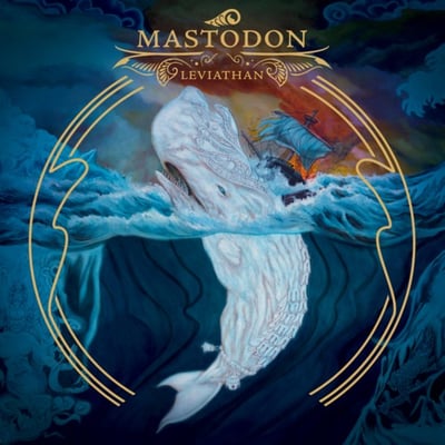 Mastodon - Leviathan (Relapse Records, RR6622-1) · LP · Green Emerald And White Merge With Neon Green, White, & Emerald Green Splatter, 20th Anniversary Edition · Deluxe Edition, Reissue, Repress, Special Edition
