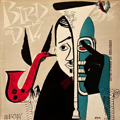 Charlie Parker / Dizzy Gillespie - Bird And Diz (Studio Media, VNL 12207 LP) · LP · 180 Gram · Reissue