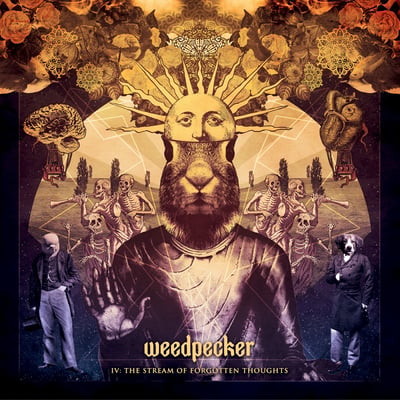 Weedpecker - IV: The Stream Of Forgotten Thoughts (Stickman Records, Psychobabble 121) · LP · Yellow