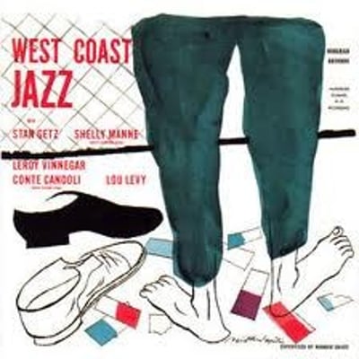 Stan Getz - West Coast Jazz (Verve Records, MGV 8028) · LP · Reissue