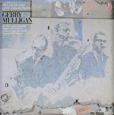 Gerry Mulligan - Mulligan And Getz And Desmond (Verve Records, VE-2-2537) · 2xLP