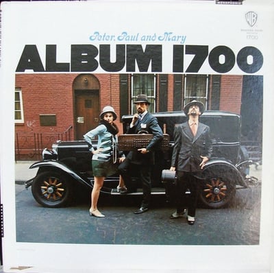 Peter, Paul & Mary - Album 1700 (Warner Bros. Records, WS 1700) · LP