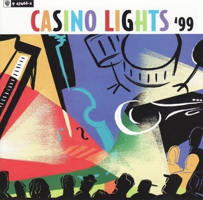 Various - Casino Lights (Warner Bros. Records, 9 23718-1) · LP · Winchester Pressing