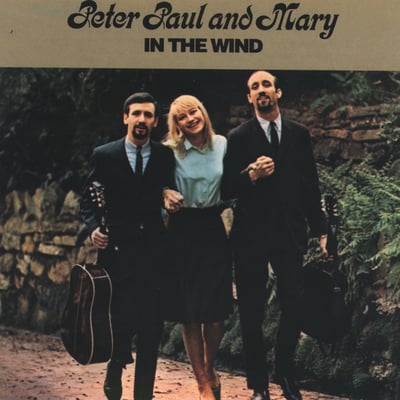 Peter, Paul & Mary - In The Wind (Warner Bros. Records, WS 1507) · LP · Hollywood Columbia Pressing