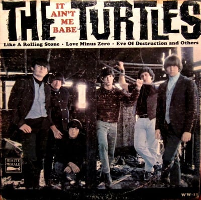 The Turtles - It Ain't Me Babe (White Whale, WW-111) · LP · Terre Haute Press