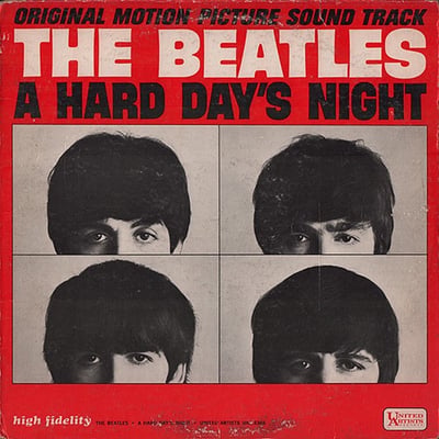 The Beatles - A Hard Day’s Night (United Artists, UAL 3366) • LP • US mono
