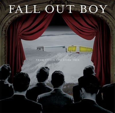 Fall Out Boy - From Under The Cork Tree (Universal Island Records, 602478352812) • gold and black ice