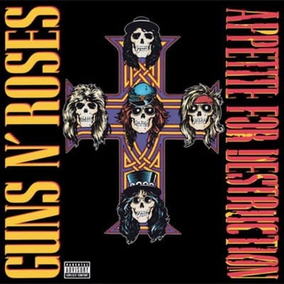 Guns N’ Roses - Appetite for Destruction (Geffen Records, B0028929-01) • 2xLP • red