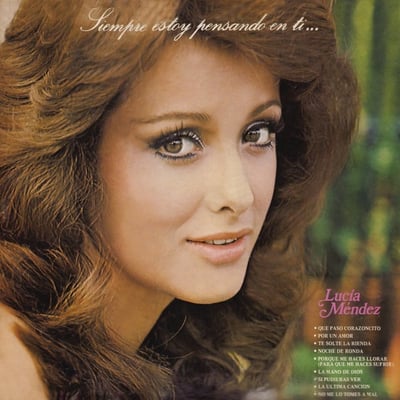 Lucía Méndez - Siempre Estoy Pensando En Ti... (Arcano Records, DKL1-3333) · LP