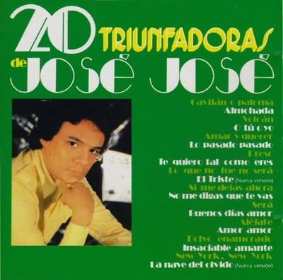 José José - 20 Triunfadoras De José José (Ariola, IL7-6063) · LP