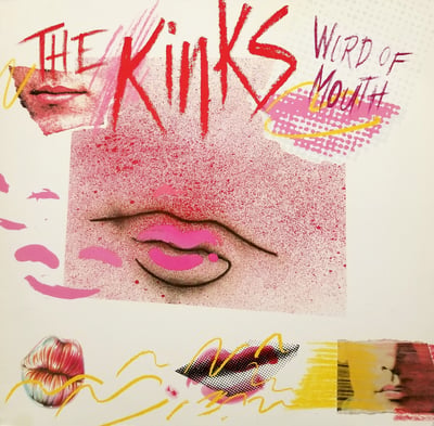 The Kinks - Word Of Mouth (Arista, AL 8-8264) · LP · Media VG