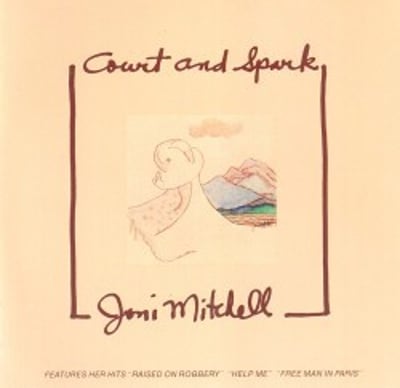 Joni Mitchell - Court And Spark (Asylum Records, 7E 1001) · LP