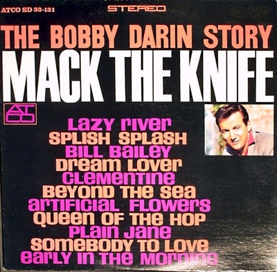 Bobby Darin - The Bobby Darin Story (ATCO Records, ATCO 33-131) · LP · Media G+