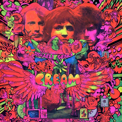Cream - Disraeli Gears (ATCO Records, SD 33-232) · LP · Media VG