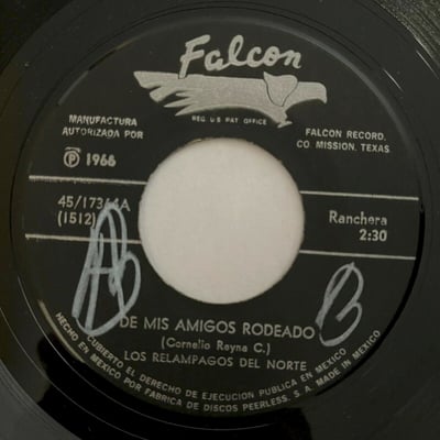 Los Relampagos Del Norte - El Disco De Oro (Bego, 1017) · LP