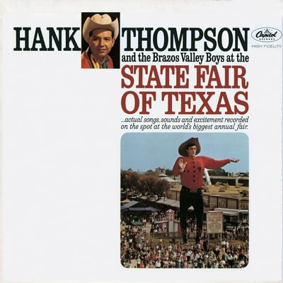 Hank Thompson and His Brazos Valley Boys - The Best Of Hank Thompson And The Brazos Valley Boys (Capitol Records, SM-1878) · LP · Winchester Pressing · Reissue