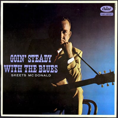 Skeets McDonald - Goin' Steady With The Blues (Capitol Records, T1040) · LP