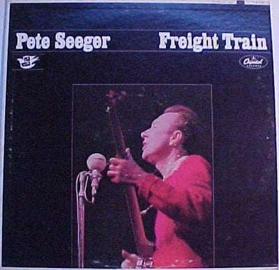 Pete Seeger - Freight Train (Capitol Records, DT 2718) · LP · Duophonic · Reissue