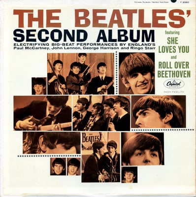 The Beatles - The Beatles' Second Album (Capitol Records, ST 2080) · LP · Scranton Pressing · Repress