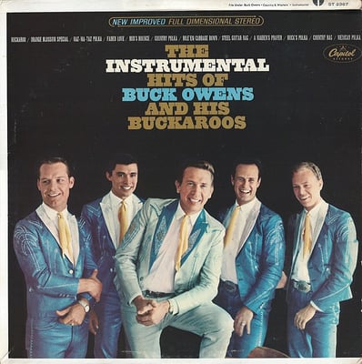 Buck Owens And His Buckaroos - The Instrumental Hits Of Buck Owens And His Buckaroos (Capitol Records, T 2367) · LP · LA Pressing · Media G