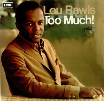 Lou Rawls - Too Much! (Capitol Records, T 2713) · LP · Scranton Pressing