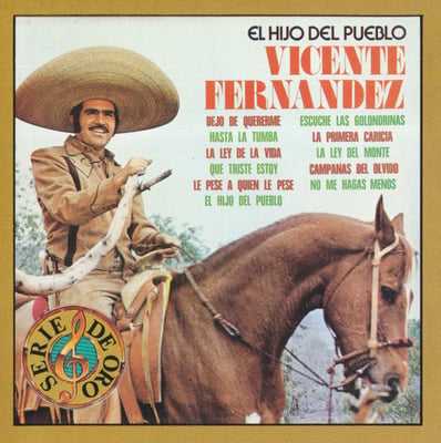 Vicente Fernandez - El Hijo Del Pueblo (Caytronics, CYS-1441) · LP · Media VG