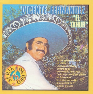 Vicente Fernandez - El Tahúr (CBS, DCS-892) · LP · Gatefold