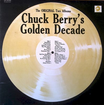 Chuck Berry - Chuck Berry's Golden Decade (The Original Two Albums) (Chess, LPS- 1514D) · 2xLP · Media G+