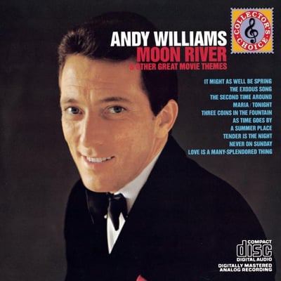 Andy Williams - Moon River And Other Great Movie Themes (Columbia, CS 8609) · LP · Media G