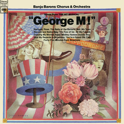 The Banjo Barons - Songs From The Hit Musical George M! (Columbia, CS 9643) · LP