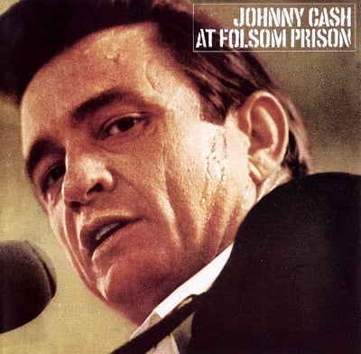 Johnny Cash - At Folsom Prison (Columbia, CS 9639) · LP · Media VG
