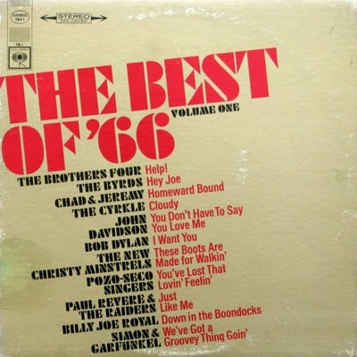 Various - The Best Of '66 (Volume One) (Columbia, TB 1) · LP · Pitman Pressing