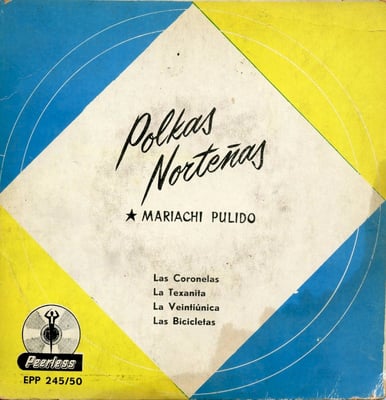 Mariachi Pulido - Polkas (DIMSA, DML-8160) · LP · Green vinyl