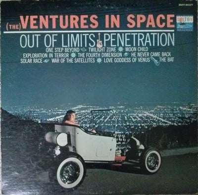 The Ventures - (The) Ventures In Space (Dolton Records, BLP-2027) · LP · Hollywood Press