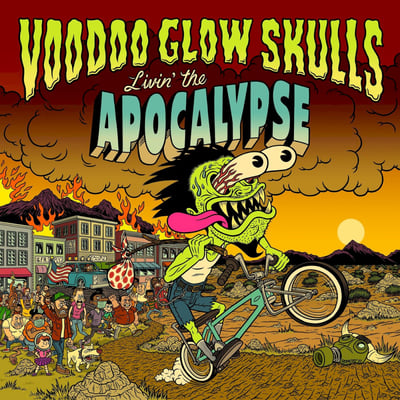 Voodoo Glow Skulls - Livin' The Apocalypse (Dr. Strange Records, DSR146) · LP