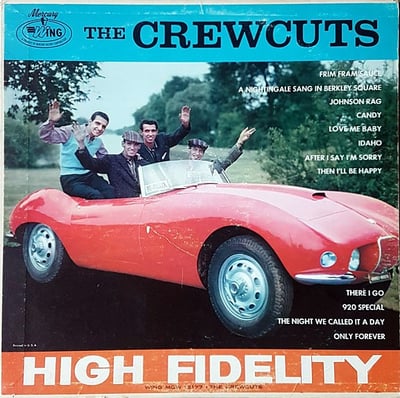 The Crew Cuts - Music Ala Carte (Mercury, MG 20199) · LP · Media G