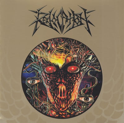 Revocation - Revocation (Relapse Records, RR7216) • LP • Custom Galaxy Edition [Metallic Gold And Black] • Reissue
