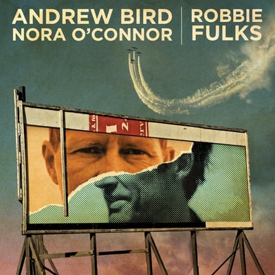 Andrew Bird & Nora O'Connor / Robbie Fulks - I'll Trade You Money For Wine / Core And Rind (Bloodshot Records, BS 226) • 7" • Record Store Day, Limited Edition