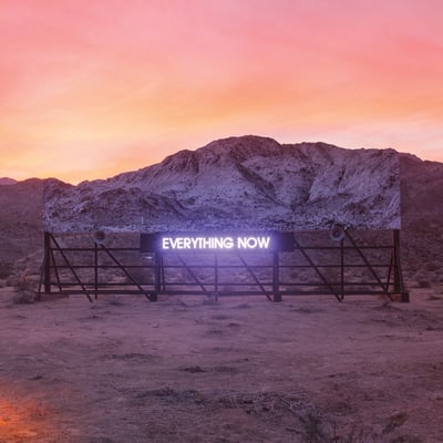 Arcade Fire - Everything Now (Sonovox Records, 88985447861) • LP • Blue Translucent • Limited Edition