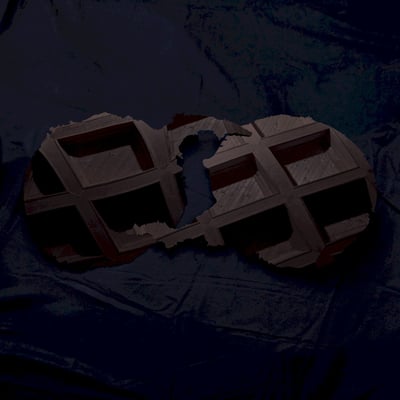 Dirty Projectors - Dirty Projectors (Domino, WIGLP325X) • 2xLP • Black Smoke Marbled • Deluxe Edition, Etched, Limited Edition