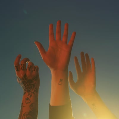 boygenius - The Record (Interscope Records, B0037335-01) • LP • Orange Swirl • Limited Edition