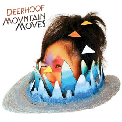 Deerhoof - Mountain Moves (Joyful Noise Recordings, JNR233) • LP • Blue Swirl • Limited Edition