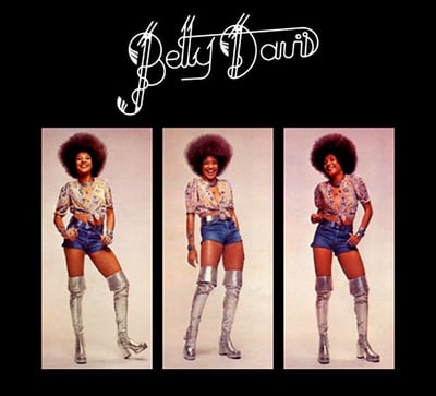 Betty Davis - Betty Davis (Light In The Attic, LITA 026) • LP • Silver & Blue Splatter, 180g • Club Edition, Reissue, Remastered, Repress