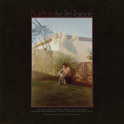 Fruit Bats - The Pet Parade (Merge Records, MRG750) • LP • Red & Black Swirl